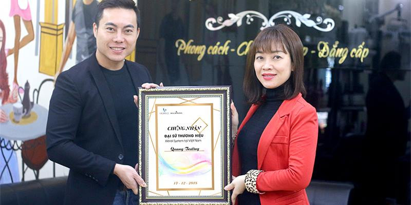 Chúc mừng NTMT Quang Trường trở thành Đại sứ thương hiệu Kléral System 2019