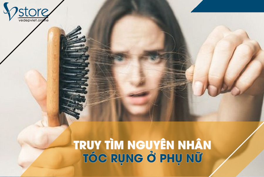 Truy tìm nguyên nhân gây rụng tóc ở phái nữ