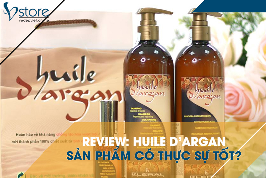 Đánh giá dầu gội Huile D'argan có thực sự tốt?