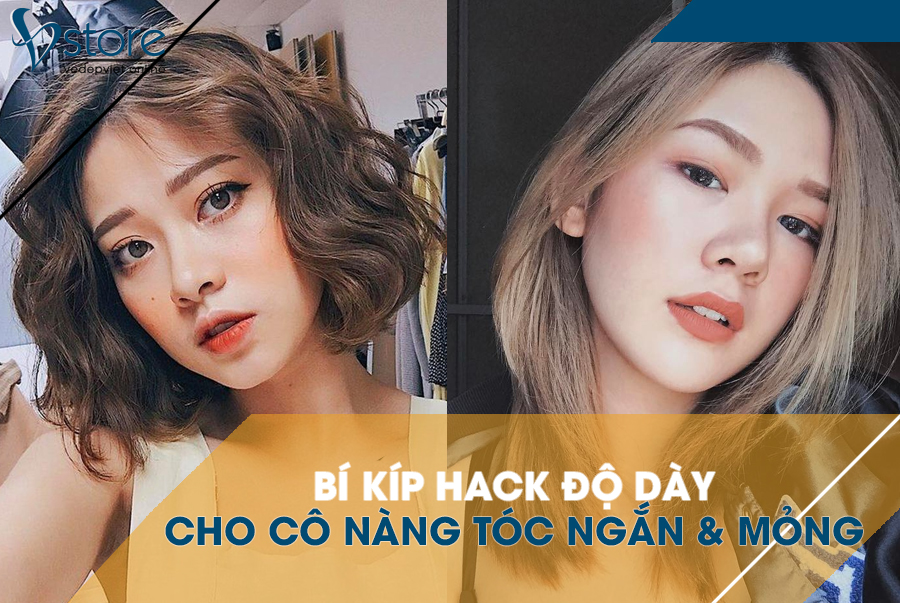 Những kiểu tóc không thể bỏ qua của các cô nàng tóc mỏng
