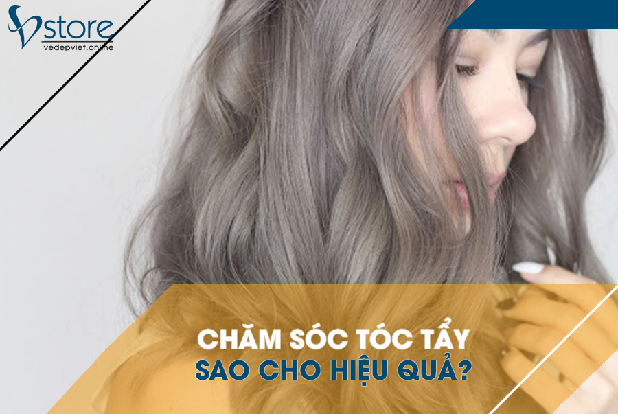 Làm sao phục hồi hiệu quả cho tóc tẩy?