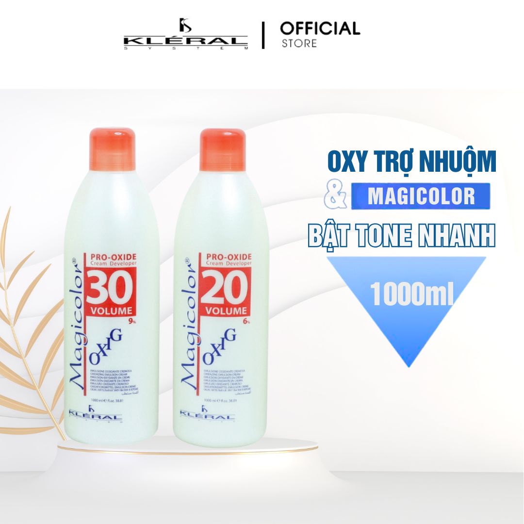 Oxy Trợ Nhuộm Kleral Magicolor 1000ml