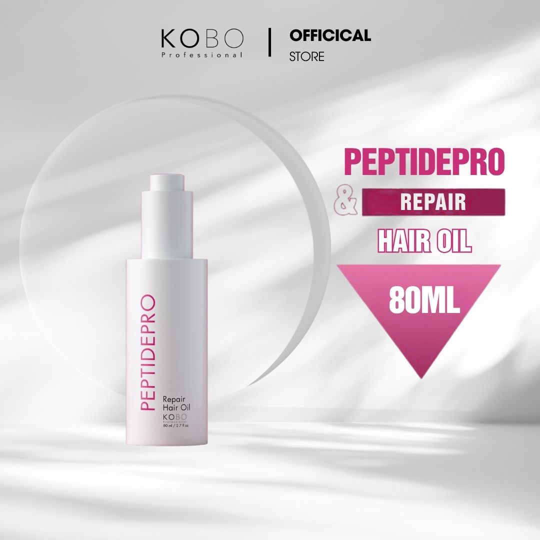 Tinh Dầu Phục Hồi Tóc Hư Tổn & Tăng Cường Bóng Khỏe KOBO Professional PEPTIDEPRO Repair Hair Oil