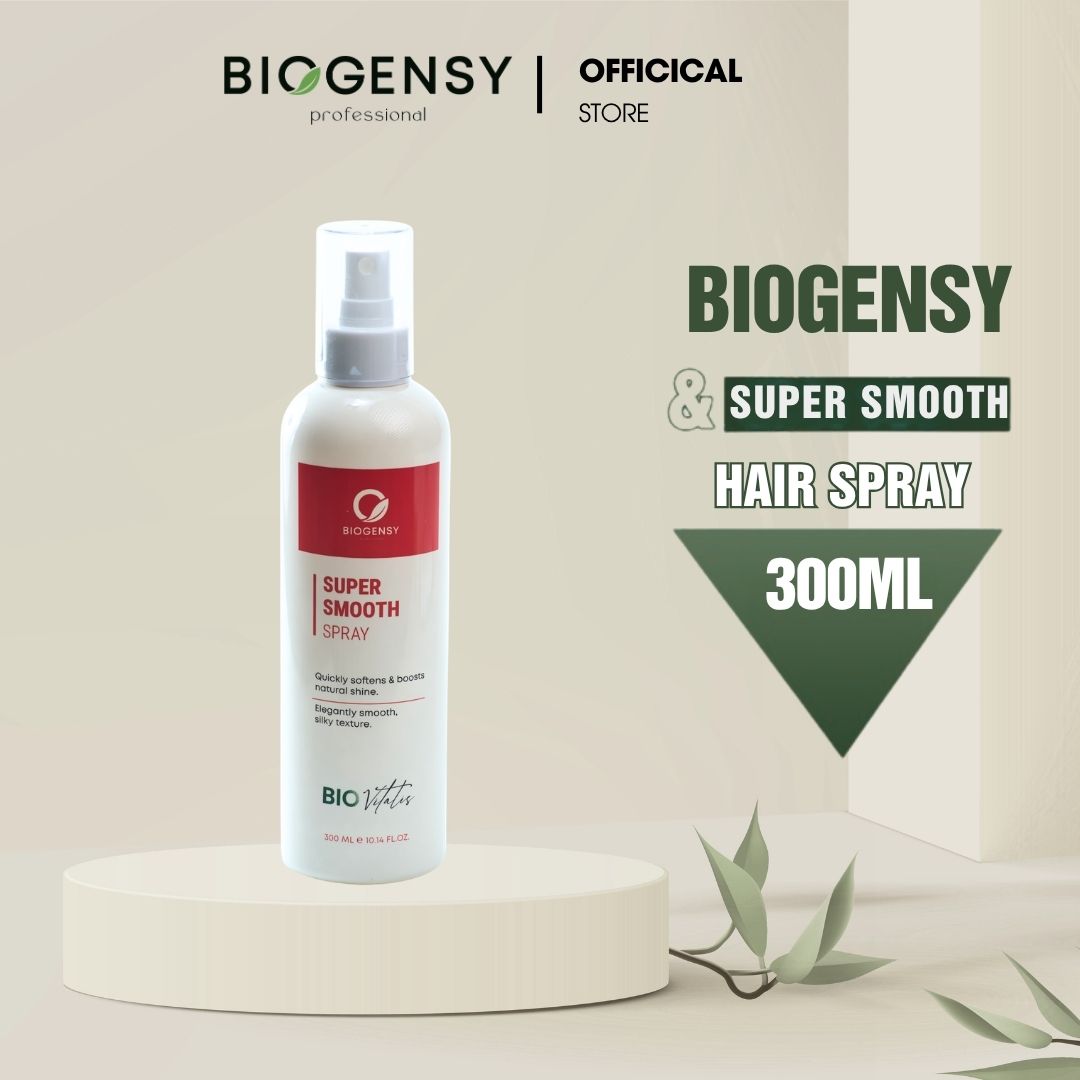 Xịt dưỡng bảo vệ tóc & da đầu BIOGENSY PROFESSIONAL SUPER SMOOTH SPRAY
